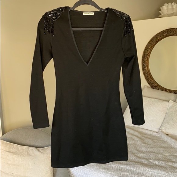 Beaded Shoulder Dress! - Picture 1 of 3